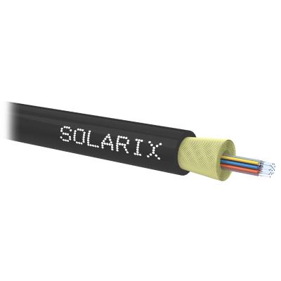 Solarix DROP1000 optický kabel 16 vl. 9/125 SM LSZH universal, 500m, černý