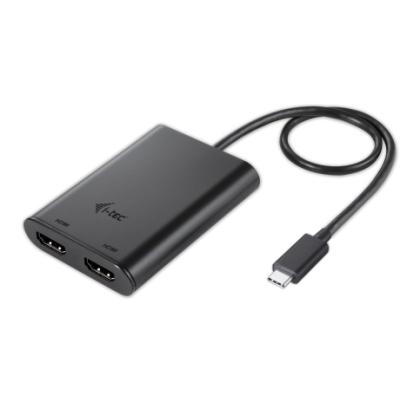 i-tec USB 3.1 Type C na Dual HDMI video adaptér/ 2x HDMI 4K/ kompatibilní s Thunderbolt 3