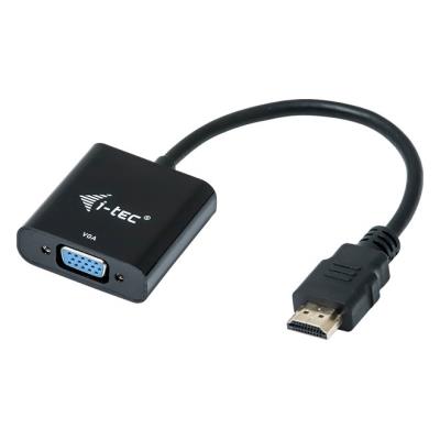 i-tec HDMI na D-SUB (VGA) kabelový adaptér/ 1920×1080/ černý