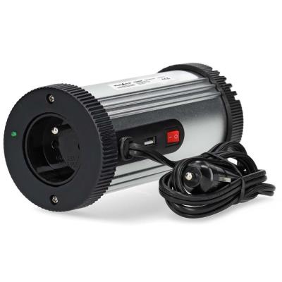 NEDIS měnič napětí/ modifikovaná sinusoida/ 12 V DC/230 V AC 50 Hz/ 150 W (300 W špička)/ USB-A/ 1x zásuvka type E