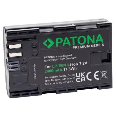 PATONA baterie pro foto Canon LP-E6N 2400mAh Li-Ion Premium