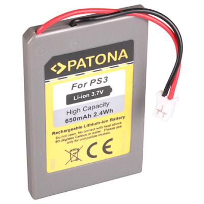 PATONA baterie pro herní konzoli Sony PS3 650mAh Li-lon 3,7V