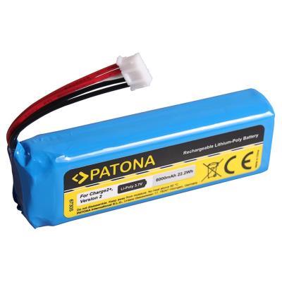 PATONA baterie pro reproduktor JBL Charge 2+/Charge 3 (2015) 6000mAh 3,7V Li-Pol