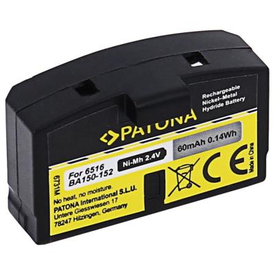 PATONA baterie pro sluchátka Sennheiser BA150/BA151/BA152 60mAh Ni-Mh 2,4V