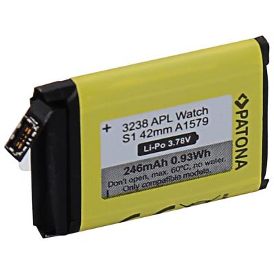 PATONA baterie pro chytré hodinky Apple Watch 1 246mAh A1579 42mm