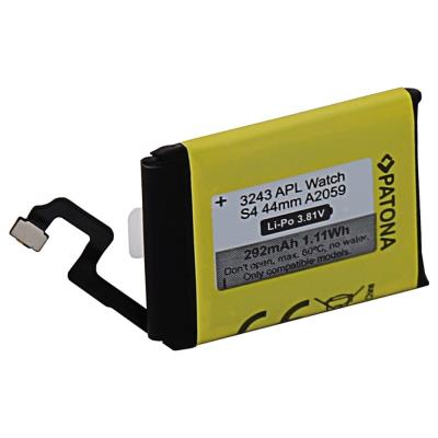 PATONA baterie pro chytré hodinky Apple Watch 4  292mAh A2059 44mm