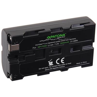 PATONA baterie pro digitální kameru Sony NP-F550 3000mAh Li-Ion 7,2V Premium