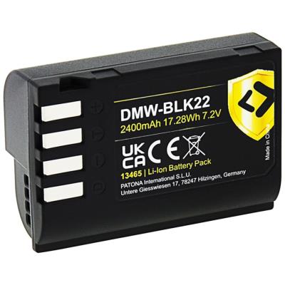 PATONA baterie pro foto Panasonic DMW-BLK22 2400mAh Li-Ion Protect