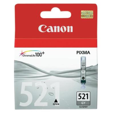 Canon inkoustová náplň CLI-521GY/ šedivá