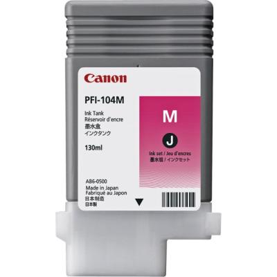 Canon  Zásobník inkoustu PFI-104M/ iPF-65x/ 75x/ Magenta