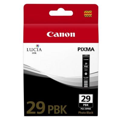Canon inkoustová náplň PGI-29PBk/ Foto černá