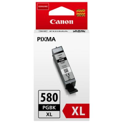 Canon originální inkoustová náplň PGI-580PGBK XL/ černá/ 18.5ml/ pro Canon PIXMA TR7550, TR8550, TS6150, TS8150