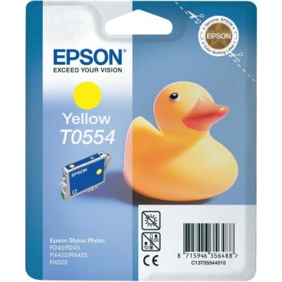 Epson inkoustová náplň/ C13T055440/ Stylus Photo R240/ RX 420/ 425/ 520/ Žlutá