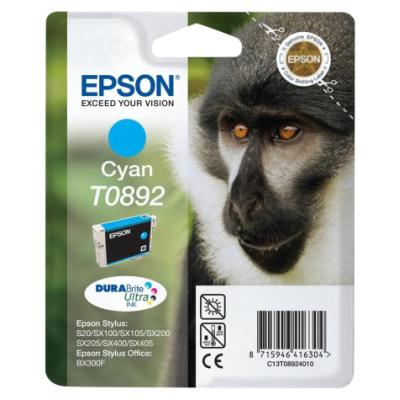 Epson inkoustová náplň/ C13T08924011/ S20/ SX100/ SX200/ SX400/ azurová