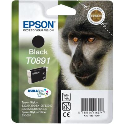 Epson inkoustová náplň/ C13T08914011/ S20/ SX100/ SX200/ SX400/ Černá