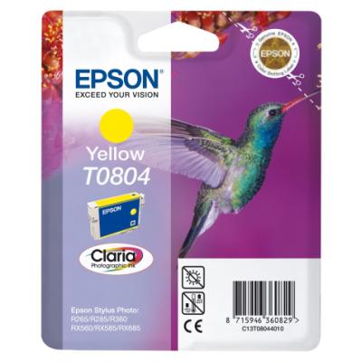 Epson inkoustová náplň/ C13T080440/ Stylus Photo R265/ 360/ RX560/ Žlutá