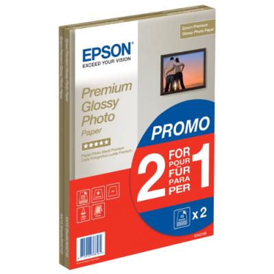EPSON fotopapír C13S042169/ A4/ Premium Glossy Photo / 2x15ks