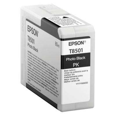 Epson inkoustová náplň/ C13T850100/ Photo černá
