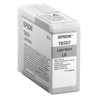 Epson inkoustová náplň/ C13T850700/ Light Černá