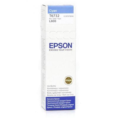 Epson inkoustová náplň/ C13T67324A/ FOTO L800/ 70ml/ Modrá