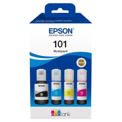 Epson inkoustová náplň/ T03V64A/ 101 EcoTank/ L6160/ L6170/ L6190/ L4150/ L4160/ 4-colour Mulitpack