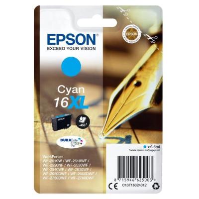Epson inkoustová náplň/ T1632/ C13T16324012/ Singlepack 16XL DURABrite Ultra Ink/ azurová