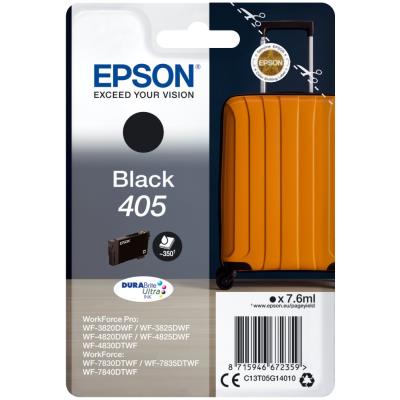 Epson inkoustová nápln 405 DURABrite Ultra Ink/ C13T05G14010/ černá
