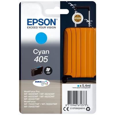 Epson inkoustová nápln 405 DURABrite Ultra Ink/ C13T05G24010/ Cyan