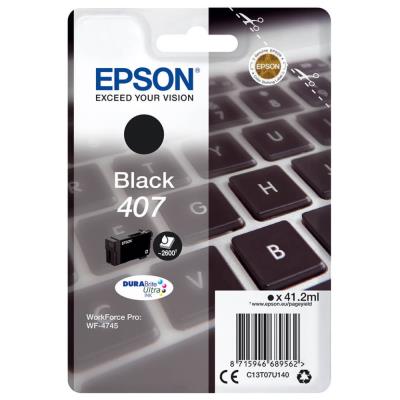 Epson inkoustová náplň/ C13T07U140/ WF-4745 Series Ink Cartridge L/ Black