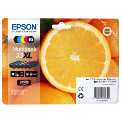 Epson inkoustové náplně - MULTIPACK/ C13T33574011/ 33XL Claria Premium/ 5 barev
