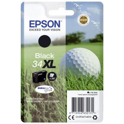 Epson / T3471/ Singlepack Black 34XL DURABrite Ultra Ink XL