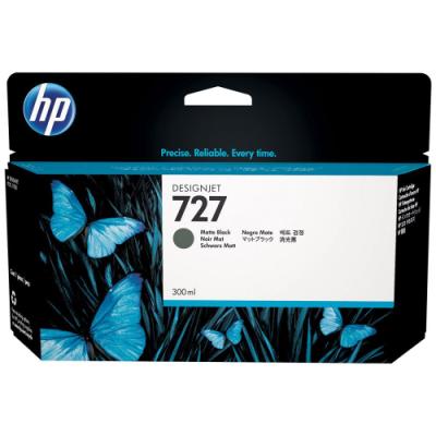 HP cartridge C1Q12A (727) černá matná pro DesignJet - 300ml