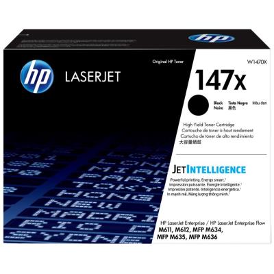 HP toner 147X/ černý/ 25200str.