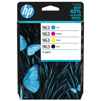 HP 963 CMYK Original Ink Cartridge 4-Pack