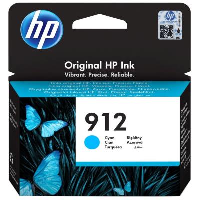 HP cartridge 912 (cyan, 315str.) pro HP OfficeJet 8013, HP OfficeJet Pro 8023