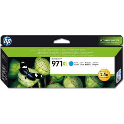 HP (971XL) azurová inkoustová kazeta, CN626AE originál