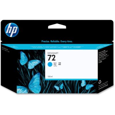 HP (72) Cyan ink. náplň pro DJ T1100, 130ml, C9371A  originál
