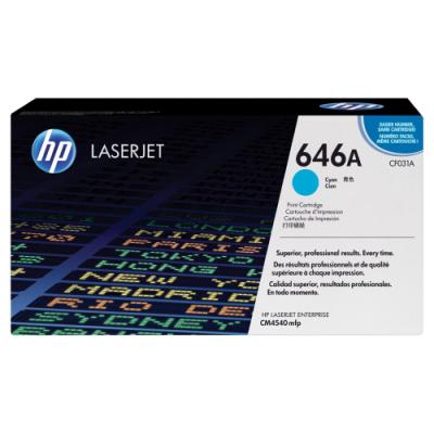 HP 646A Azurová originální tonerová kazeta LaserJet