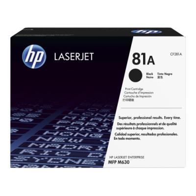 HP 81A Černá originální tonerová kazeta LaserJet