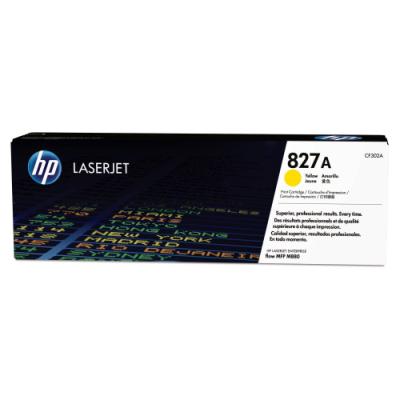 HP 827A Žlutá originální tonerová kazeta LaserJet
