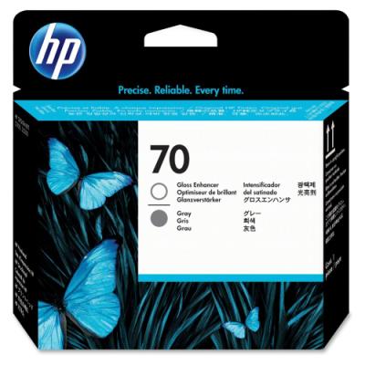 HP 70 Tisková hlava zesilovače lesku a šedé barvy DesignJet
