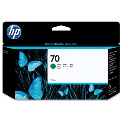 HP 70 Zelená inkoustová kazeta, 130 ml