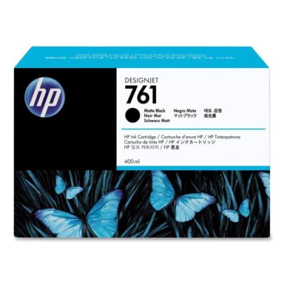 HP 761 Matná Černá inkoustová kazeta DesignJet, 400 ml