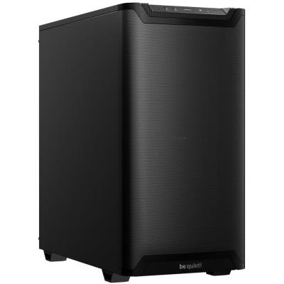 Be quiet! skříň PURE BASE 501 Airflow / ATX / 2x140mm fan / USB-C / perforovaný přední panel / černá