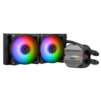 MSI vodní chladič CPU MAG CORELIQUID M240/ 2x 120mm ARGB fan/ podpora LGA1700