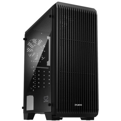 Zalman skříň S2 / Middle tower / ATX / USB 3.0 / USB 2.0 / průhledná bočnice