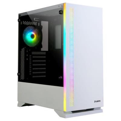 Zalman skříň S5 White / Middle tower / ATX / USB 3.0 / USB 2.0 / průhledná bočnice