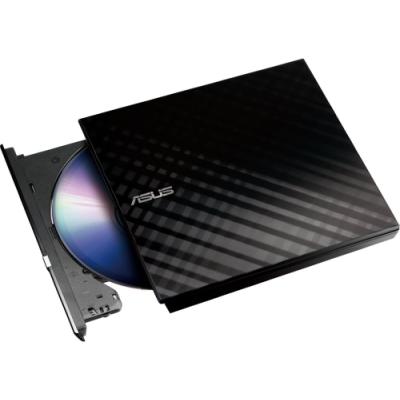 ASUS SDRW-08D2S-U LITE/BLACK/ Externí slim/ DVD-RW/ černá/ USB