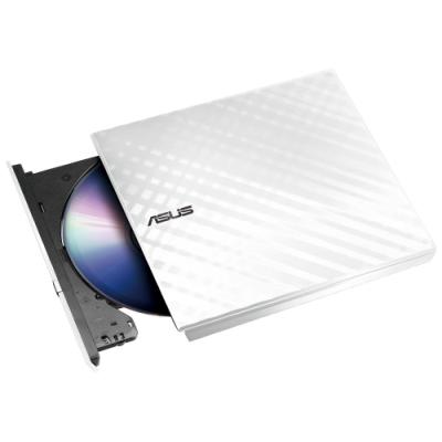 ASUS SDRW-08D2S-U LITE/WHITE/ Externí slim/ DVD-RW/ bílá/ USB