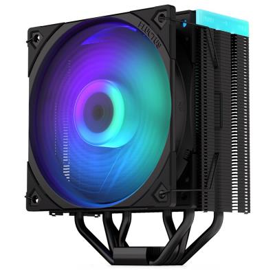 Endorfy chladič CPU Fera 5 Black ARGB / ultratichý/ 120mm ARGB / fan/ 4 heatpipes / PWM / pro Intel i AMD / černý